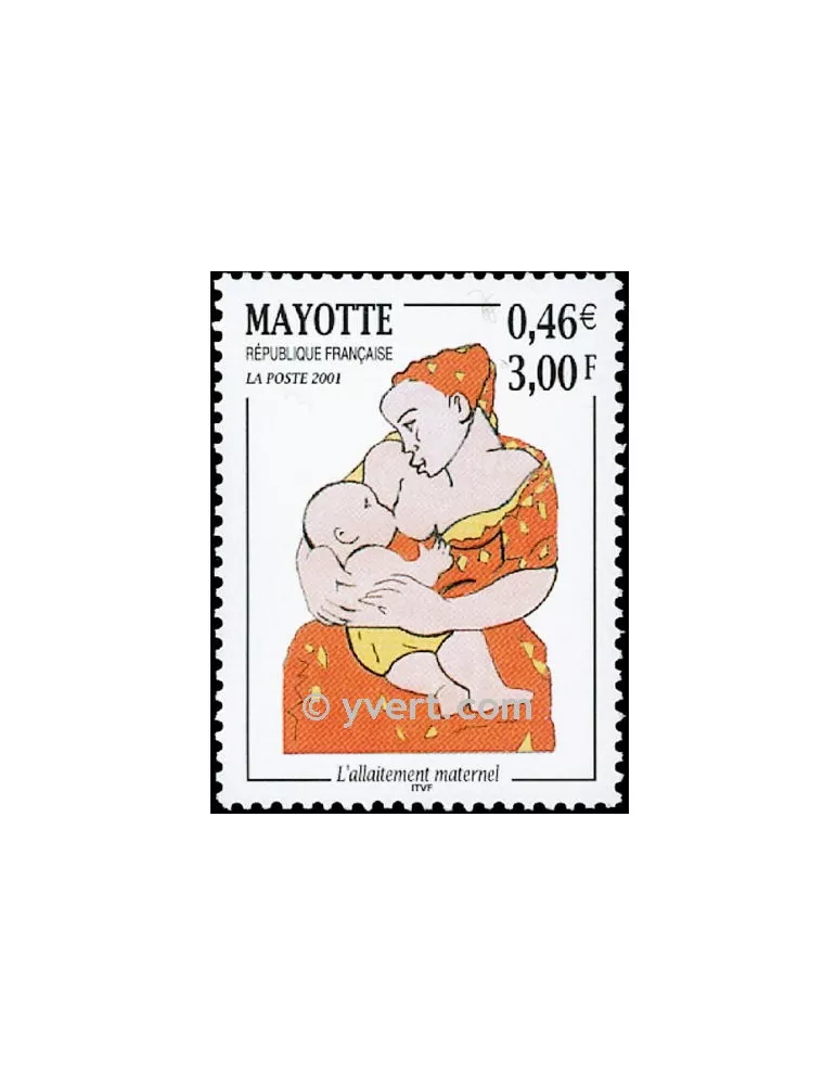 n° 98 -  Timbre Mayotte Poste