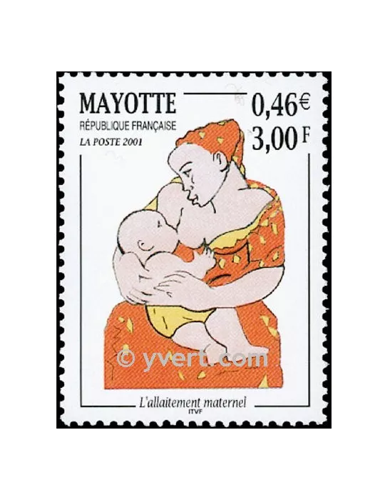 n° 98 -  Timbre Mayotte Poste