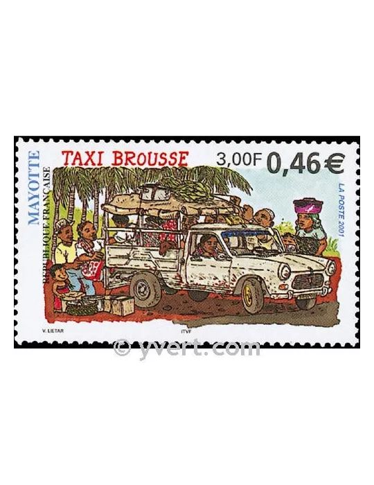 n° 99 -  Timbre Mayotte Poste