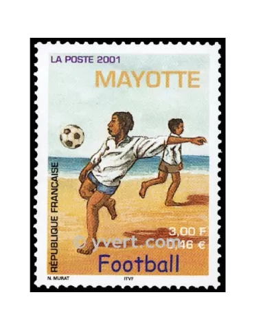 n° 101 -  Timbre Mayotte Poste