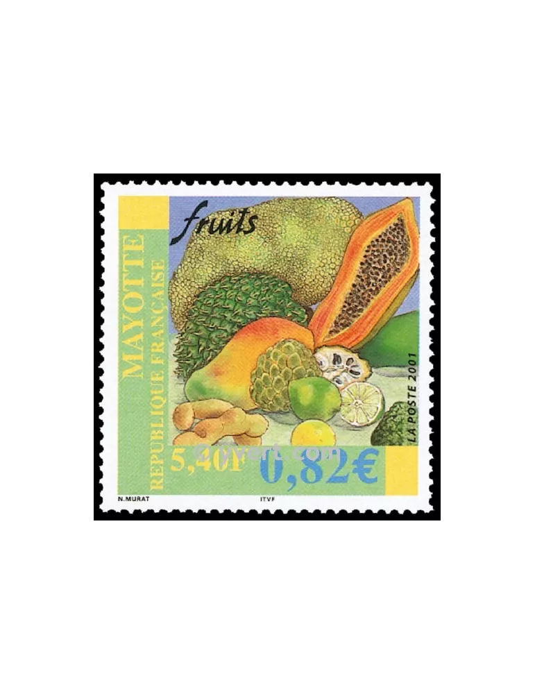n° 106 -  Timbre Mayotte Poste