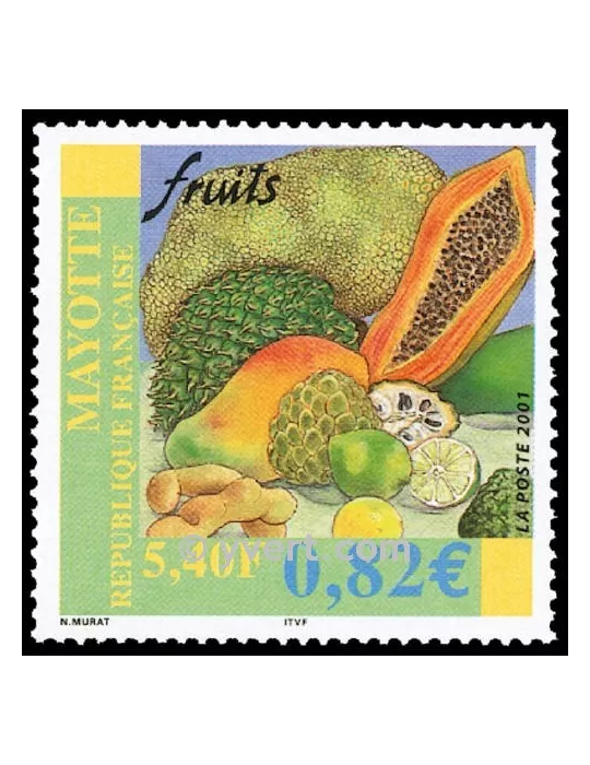 n° 106 -  Timbre Mayotte Poste