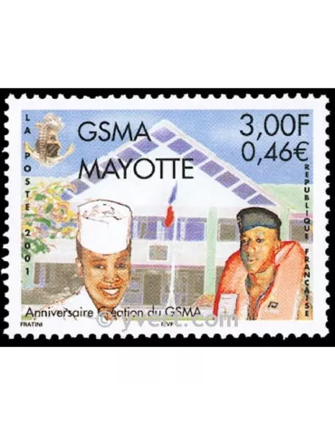 n° 108 -  Timbre Mayotte Poste