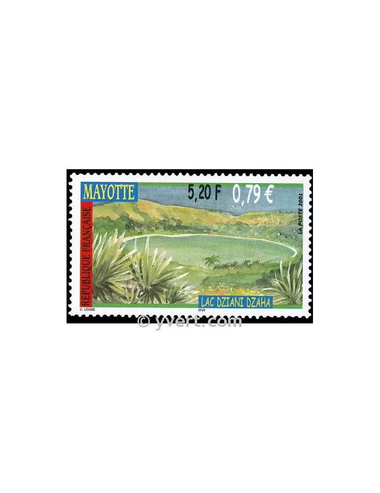 n° 110 -  Timbre Mayotte Poste