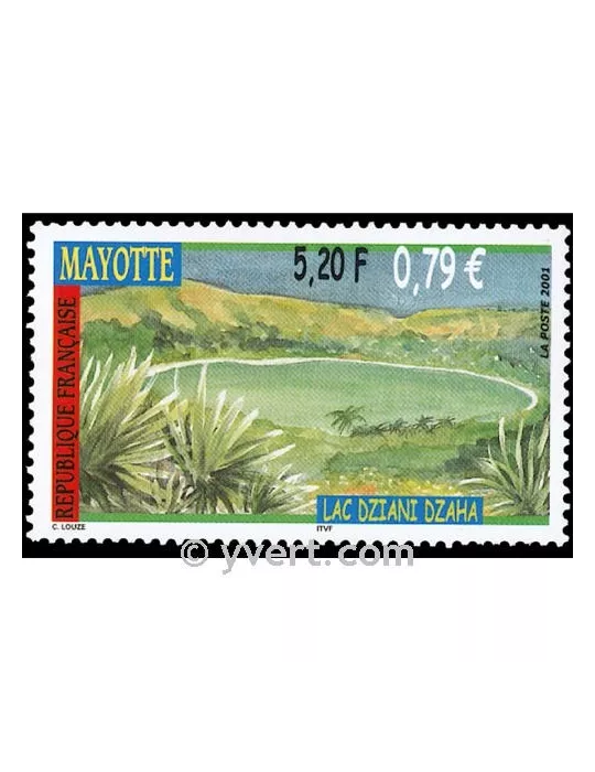 n° 110 -  Timbre Mayotte Poste