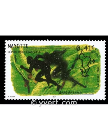 n° 128 -  Timbre Mayotte Poste