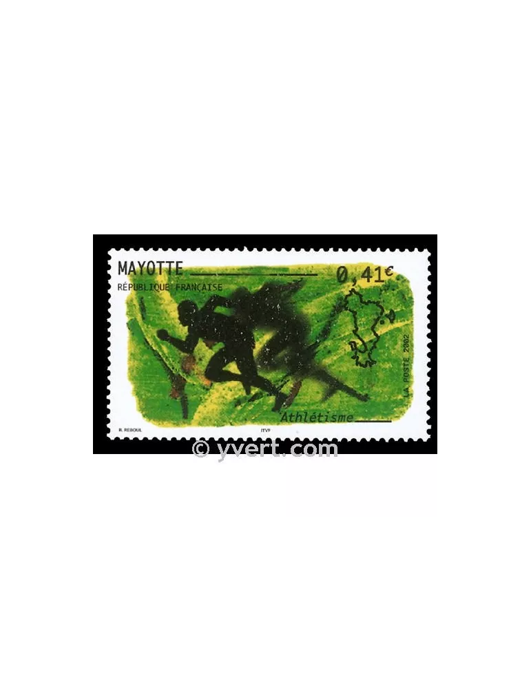 n° 128 -  Timbre Mayotte Poste