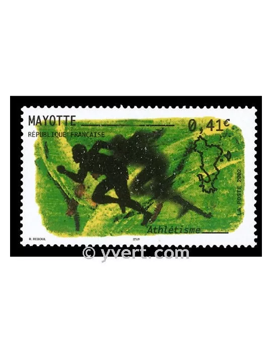 n° 128 -  Timbre Mayotte Poste