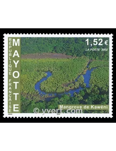 n° 129 -  Timbre Mayotte Poste