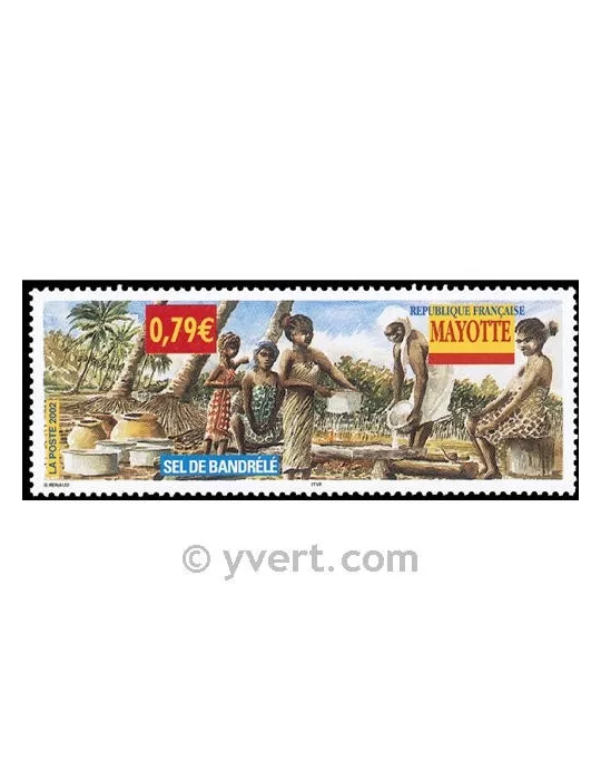 n° 130 -  Timbre Mayotte Poste
