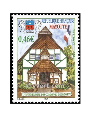 n° 131 -  Timbre Mayotte Poste