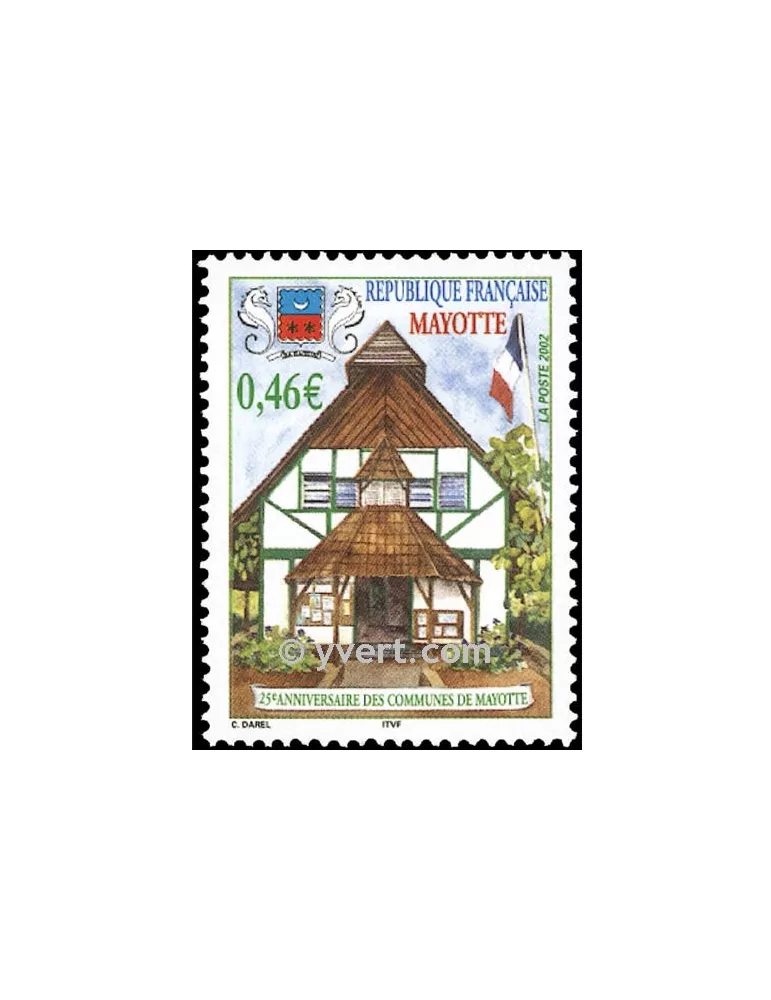 n° 131 -  Timbre Mayotte Poste