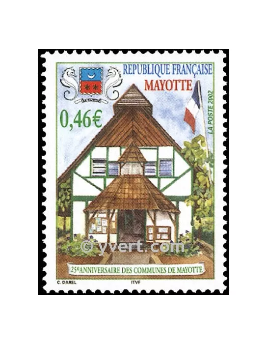 n° 131 -  Timbre Mayotte Poste