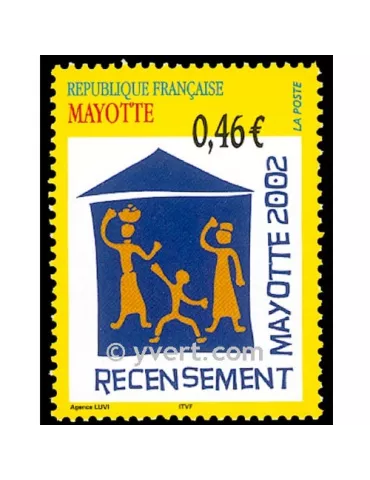 n° 132 -  Timbre Mayotte Poste