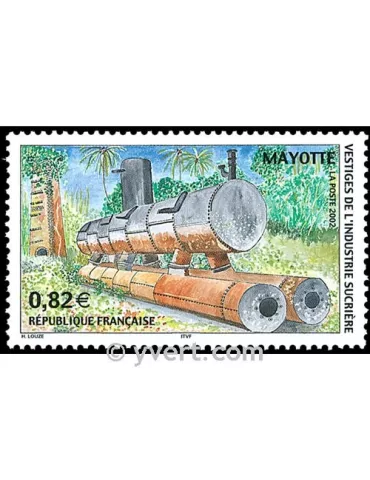 n° 133 -  Timbre Mayotte Poste