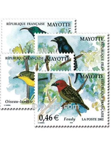 n° 134/137 -  Timbre Mayotte Poste