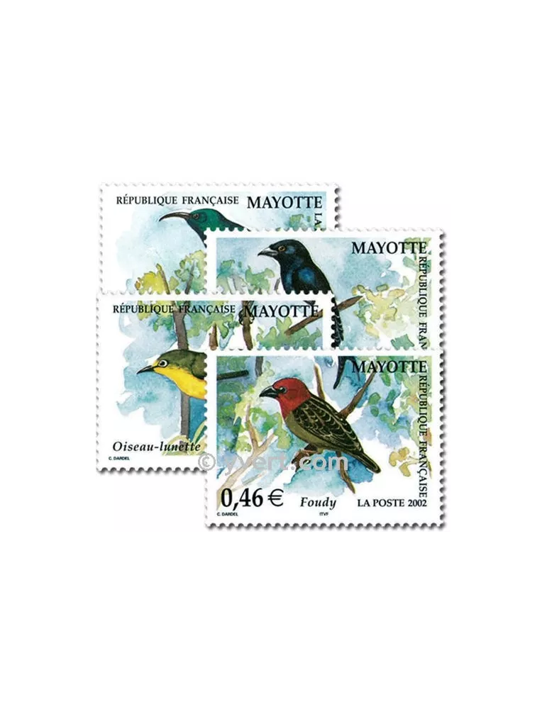 n° 134/137 -  Timbre Mayotte Poste