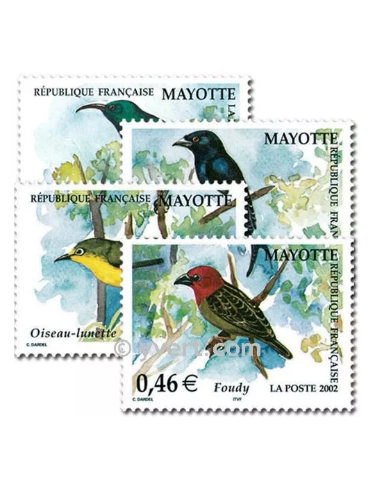 n° 134/137 -  Timbre Mayotte Poste