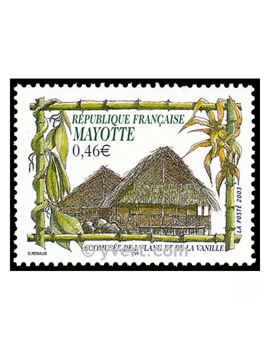 n° 140 -  Timbre Mayotte Poste