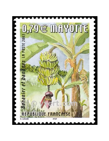 n° 141 -  Timbre Mayotte Poste