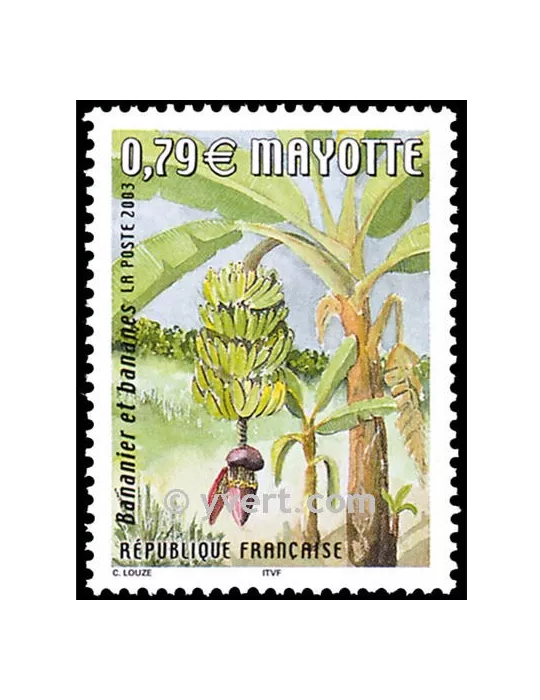 n° 141 -  Timbre Mayotte Poste