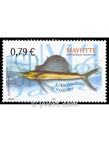 n° 143 -  Timbre Mayotte Poste