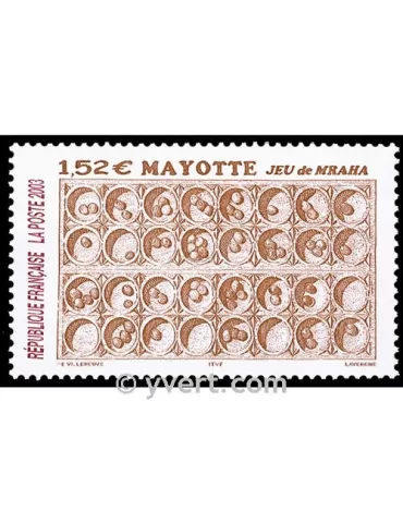 n° 145 -  Timbre Mayotte Poste