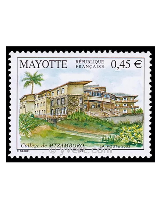 n° 146 -  Timbre Mayotte Poste