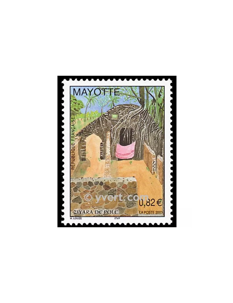 n° 147 -  Timbre Mayotte Poste