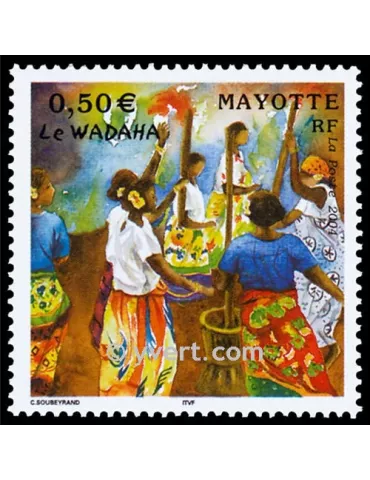 n° 149 -  Timbre Mayotte Poste