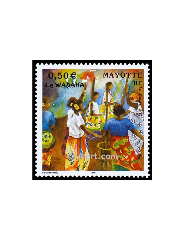 n° 149 -  Timbre Mayotte Poste