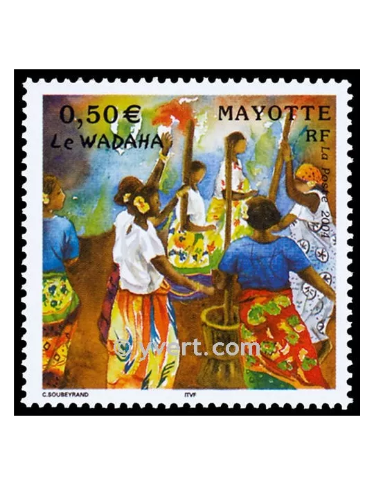 n° 149 -  Timbre Mayotte Poste