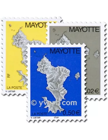 n° 150/152 -  Timbre Mayotte Poste