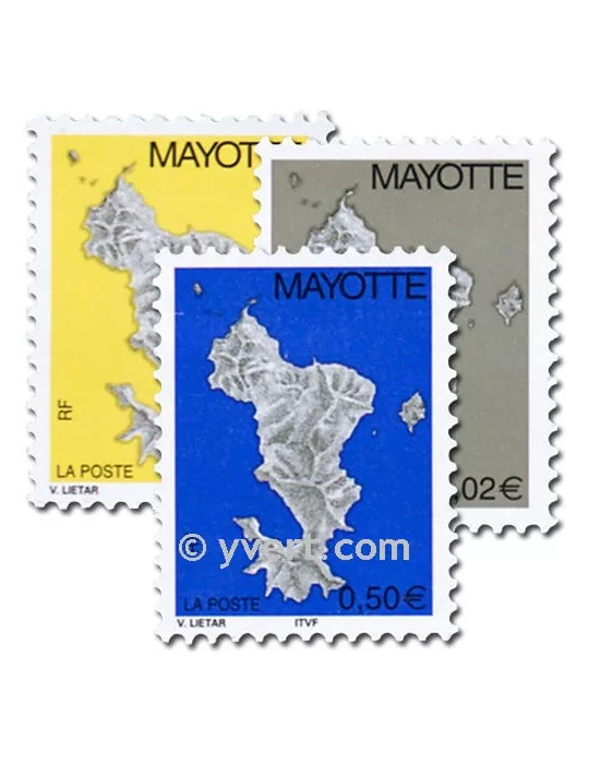 n° 150/152 -  Timbre Mayotte Poste