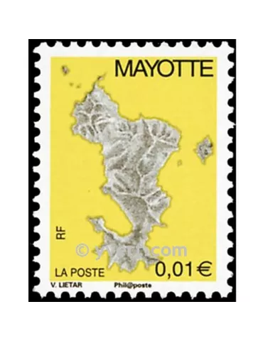 n°150a - Timbre Mayotte Poste