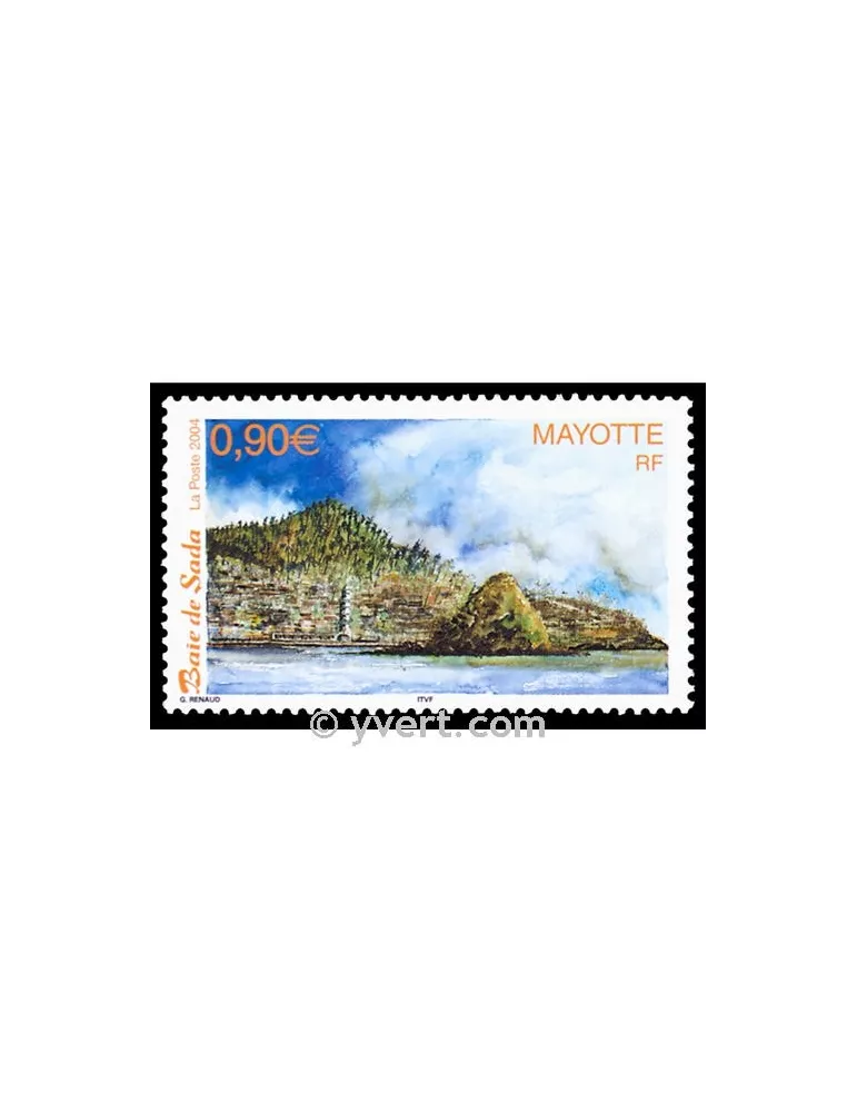 n° 153 -  Timbre Mayotte Poste