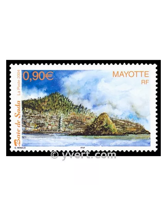 n° 153 -  Timbre Mayotte Poste