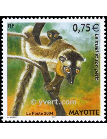 n° 167 -  Timbre Mayotte Poste