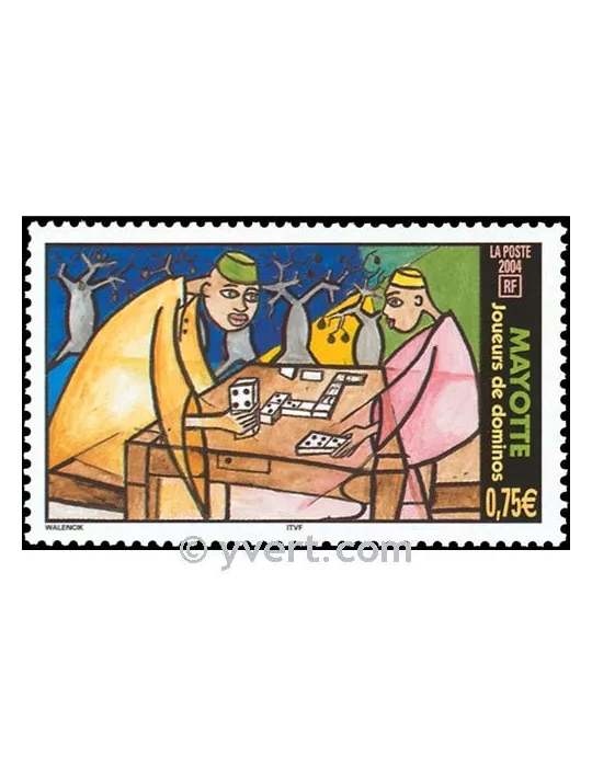 n° 169 -  Timbre Mayotte Poste