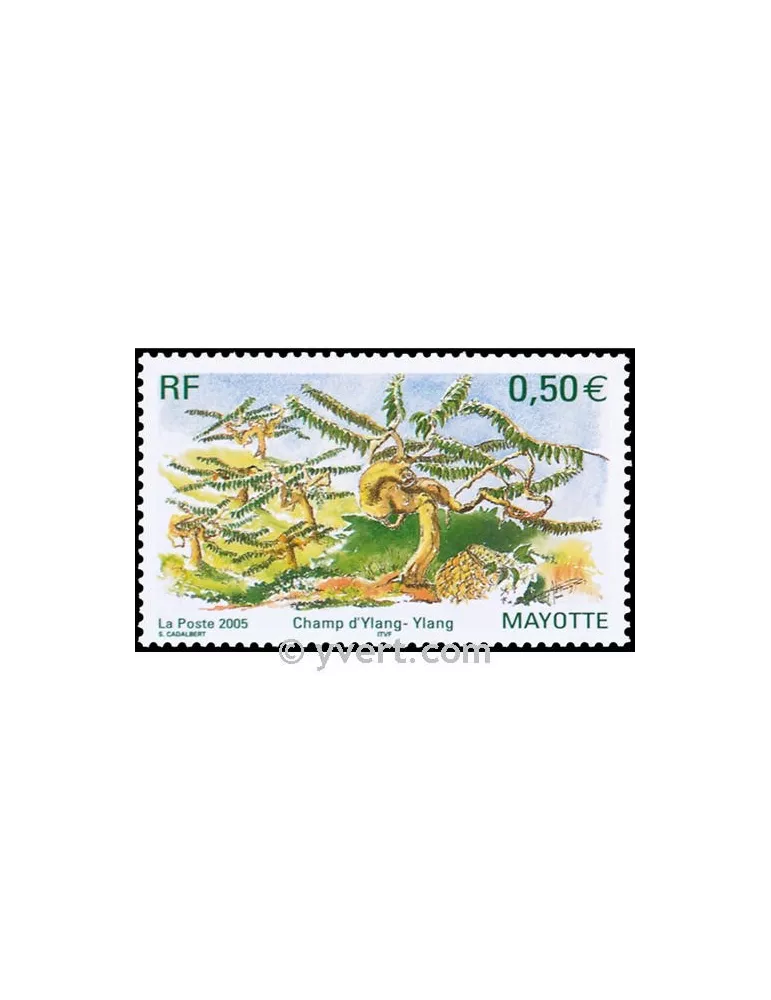 n° 170 -  Timbre Mayotte Poste