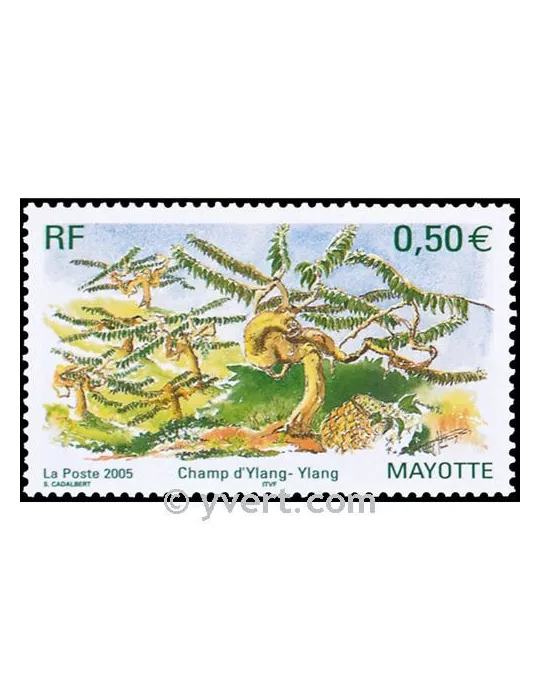 n° 170 -  Timbre Mayotte Poste