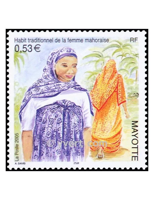 n° 171 -  Timbre Mayotte Poste