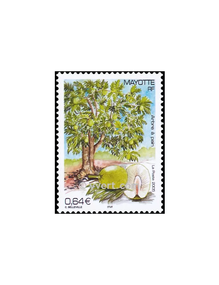 n° 172 -  Timbre Mayotte Poste