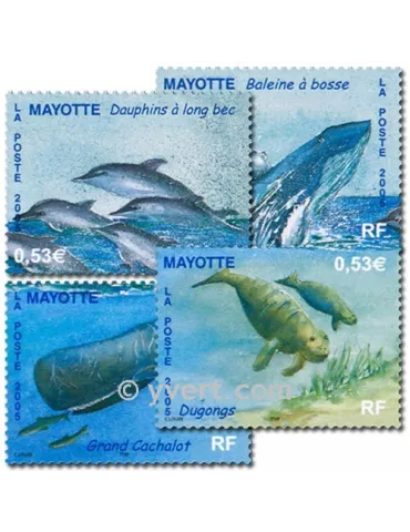 n° 173/176 -  Timbre Mayotte Poste