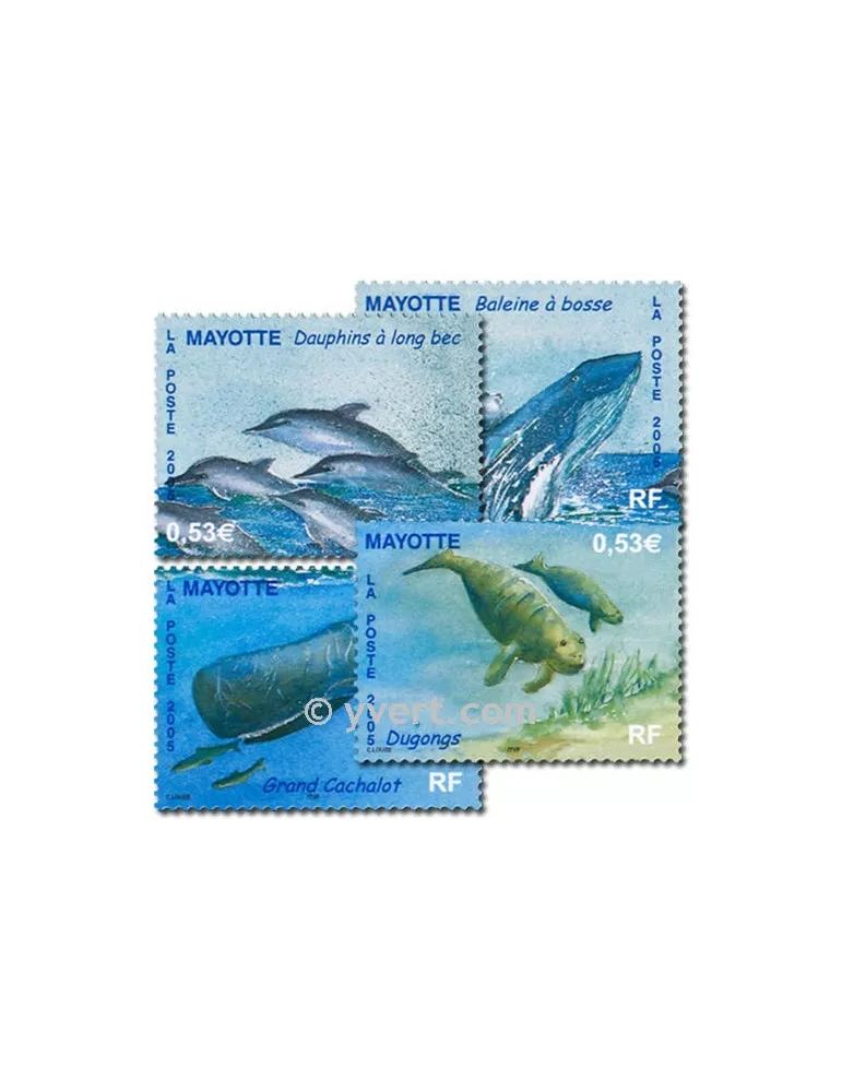 n° 173/176 -  Timbre Mayotte Poste