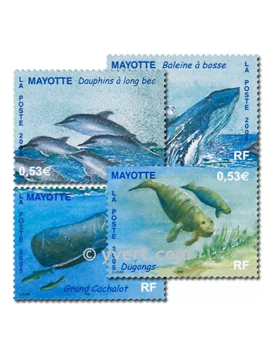 n° 173/176 -  Timbre Mayotte Poste