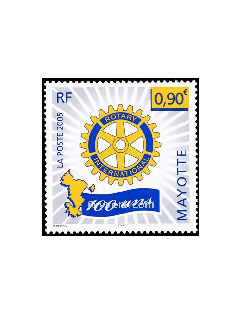 n° 177 -  Timbre Mayotte Poste