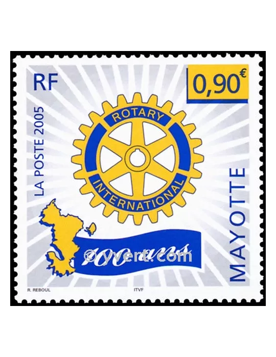 n° 177 -  Timbre Mayotte Poste