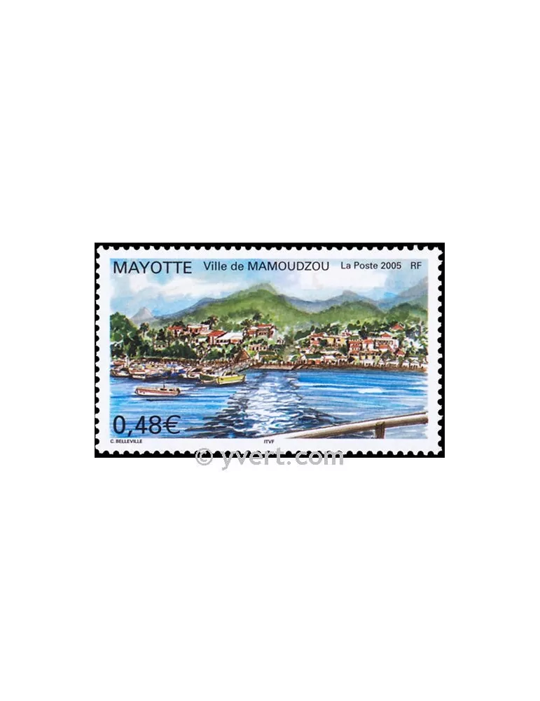 n° 180 -  Timbre Mayotte Poste