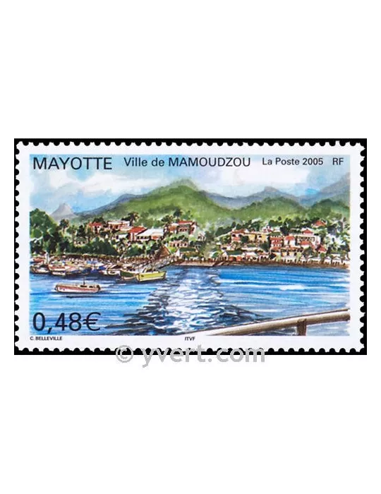 n° 180 -  Timbre Mayotte Poste